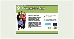 Desktop Screenshot of literacytools.ie